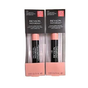 Revlon PhotoReady Color Correcting Pen for Dark Spots, 0.08 fl oz SET OF 2 NEW